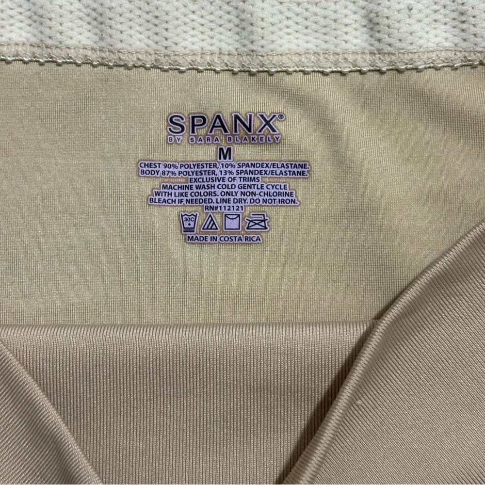 SPANX Slip Womens Medium Nude Hide & Sleek Strapless Full Slip Shapewear Dress - Picture 4 of 8